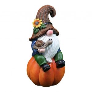 Nains De Jardin D'halloween En Resine, Decoration Tomte Suedois - Neuf