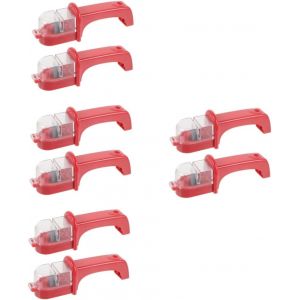 4 Ensembles Aff&ucirc;teur De Couteaux Ergonomique Outil Pour Aff&ucirc;tage Ciseaux De Cuisine Aiguiseur Pour Lames &Eacute;mouss&eacute;es 2 Pi&egrave;ces * 4 - Neuf