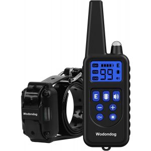 Collier De Dressage Pour Chien, Collier Electrique Pour Chien &Eacute;tanche Rechargeable, T&eacute;l&eacute;commande 1000 M - Neuf