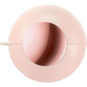 Mini Rouleau Anti-Peluches Rond Portable Pour V&ecirc;tements D'Animaux Domestiques, Canap&eacute;, Tapis, Lit (Rose) - Neuf