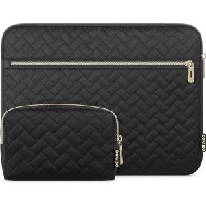 acdsgd-Housse pour Ordinateur Portable 14 Pouces Compatible MacBook Pro 14, HP Pavilion 14, Dell XPS 14 &Eacute;tui de Protection avec Pochette Int&eacute;gr&eacute;e,Noir - Neuf