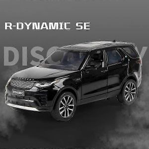 1:24 Land Rover Discovery R-dynamic Suv Alloy Car Model Toy Diecasts Metal With Sound And Light Vehicle Car Toys For Children Toy Cars-Noir - Neuf
