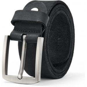 CAUC-Ceinture Homme Cuir Ceinturon En Cuir Pleine Fleur,100% Cuir V&eacute;ritable 38 mm De Largeur avec Bo&icirc;te Cadeau - Neuf