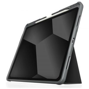 STM Dux Plus 13" Folio Noir et Transparent pour Apple iPad Air 13" M2 (A2898, A2899, A2900) - Neuf