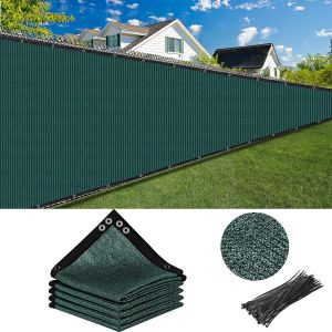 Ulteronixshop-Brise-vue en maille robuste pour mur, jardin, cour, 1,8 x 15,2 m (vert, 1,8 x 15,2 m) - Neuf