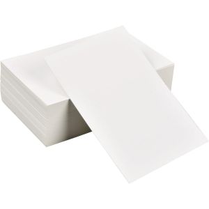 CHECARZHN--NO1-Lot De 100 Carte En Papier Mes Cadeau Bricolage A6,350G/M² Papier Kraft Cartes De Voeux Vierge,Vierges Papier Carton Pour Diy Graffiti Artisanat Parties Banquets Bureau Scolaires,15X10 - Neuf