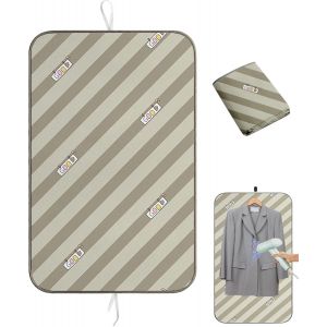 MEVRONISSHOP-Tapis de Repassage 70x40 cm,Tapis Repassage,Table a Repasser,Tapis de Repassage sur Table,Nappe de Repassage,Antid&eacute;Rapant,Pliable,Portable,pour Le Repassage &agrave; la Vapeur sur Table - Neuf