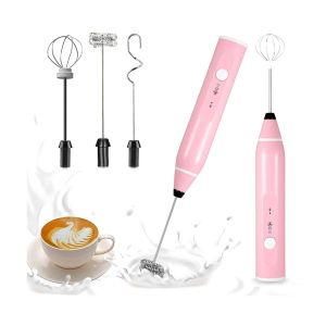 Mini M&eacute;Langeur &eacute;Lectrique Portatif pour Mousseur &agrave; Lait avec M&eacute;Langeur &eacute;Lectrique USB pour Mousseur &agrave; Lait Cappuccino,B - Neuf