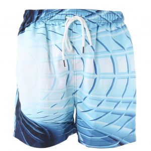 Short Decontracte A Sechage Rapide Pour Homme, Avec Cordon De Serrage, Taille Elastique, Poche Laterale, Pour La Plage, L'ete, Xl - Neuf