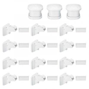 30 Pcs Armoire Magnétique Tiroir Armoire Serrure Enfants Kit De Sécurité Pour Enfants - Neuf