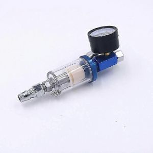Pistolet de pulvérisation de compresseur d'air,régulateur d'air + séparateur d'eau,avec buse (G1 / 4) - Neuf