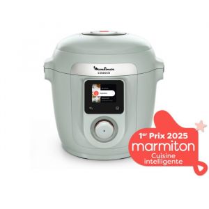 MOULINEX CE96G310 Cookeo Wifi 10-en-1 Eucalyptus - Neuf