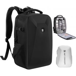 Subzonal-Sac &Agrave; Dos Pour Appareil Photo Avec Coque Rigide Pour Appareil Photo Avec Compartiment Pour Ordinateur Portable De 15,6"" Et Housse De Pluie Pour Drones, Appareils Photo Reflex Num&eacute;riques, - Neuf