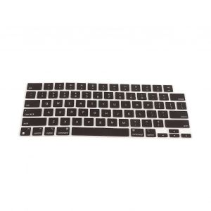 Housse de clavier pour MacBook Police Matching Protecteur de clavier en silicone étanche à la poussière noirVersion US 21 Pro14/16 (A2442/A2485) - Neuf