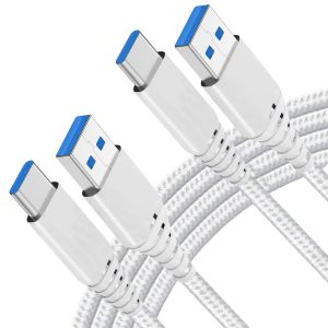 Tta-Cable Usb A Vers Usb C Chargeur Pour Samsung A14 A50 A12 A22 A32 S20 S21 Plus Ultra Fe A32 A33 A53 A14 A54 A42 5g A41 A21s A31 A03s A52s S10 S10e,M12 M51 Note 10 20 Cordon Type C 2m 2m Charge Rap - Neuf
