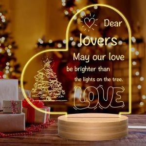 Eryi-Idee Cadeau Couple Veilleuse Led - Cadeau Noel Femme Homme Cadeau Pour Son Copain Copine Cadeau Pour Femme Cadeau Couple Original Cadeau Amoureux Cadeau Noel Couple - Neuf