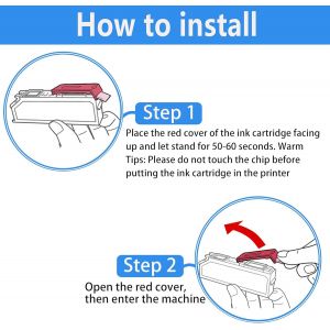 Cartouches d'encre Compatible 364XL 364XLBK CN684EE Lot DE 5 Noir Remplacement pour HP Photosmart B8550 B8553 B8558 C6380 C6383 C5324 C5383 C5380 C6324 C5390 C5393 C5388 C5370 C5373 D5468 D5463 - Neuf