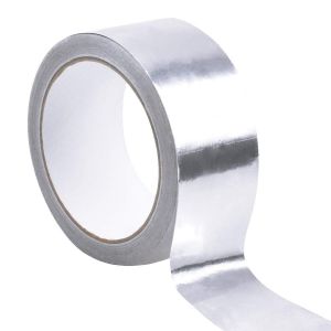 ChenQuanSarl-Ruban Adhésif En Aluminium Argent Bande D'Étanchéité Étanche Feuille Ruban Renforcé Résistant À Taute Température 50Mm X 20M Pour Ventilation Tuyau Et Climatisation Réparation Isolant Sc - Neuf
