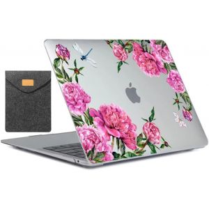 2 En 1 Coque Pour Macbook Air 13 Pouces M1 A2337 A2179 A1932[Uv Printing] Plastique Case Rigide Étui Housse De Protection & Laptop Sleeve Pour 2020 2019 2018 Air 13,3 Retina Avec[POU6262434] - Neuf