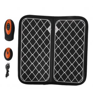 1 Coussin De Massage Intelligent Ems Pour Les Pieds, Appareil De Massage Automatique Pour Les Pieds, Telecommande Sans Fil - Neuf