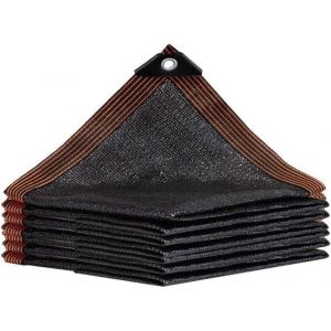 Checarzhn--No1-Filet D'ombrage, 50% Tissu Ombrage Pergola Filet D'ombrage Extérieur, Filet Protection Solaire Tissu D'ombrage Pour Pergola, Terrasse, Serre, Poulailler, Plantes (1x2m) - Neuf