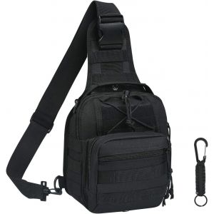Trahoo-Sac Randonnée Homme, Sacoche Homme Bandouliere, Nti-Vol À Usages Multiples Pour Homme & Femme, Pour Homme & Femme, Convient Pour La Randonnée, Vélo, Camping, Voyage - Neuf