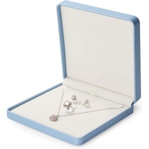 Bo&icirc;te &Agrave; Bagues Rangement Des Bagues Bo&icirc;te &Agrave; Bijoux Rangement Des Bijoux Bo&icirc;te Cadeau Pour Mariage Demande En Mariage(Blanc) - Neuf