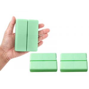 Pilulier Vert 2 Pi&egrave;ces Avec 7 Compartiments Pour Le Stockage Quotidien Des M&eacute;dicaments - Neuf