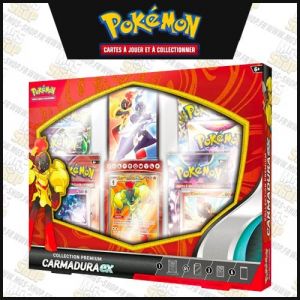 Pokémon Coffret Collection Premium : Carmadura Ex - Neuf