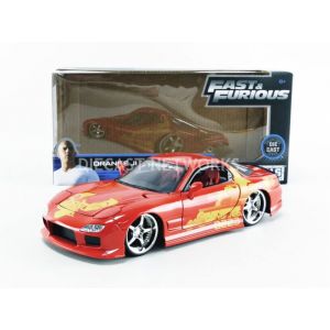 Jada Toys 1/24 - Mazda Rx-7 - Fast And Furious - 30747r-Jada Toys - Neuf