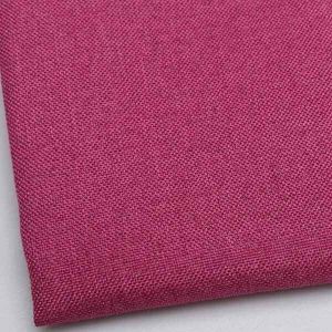 Tissu De Canapé En Coton Et Lin,Revêtement Épais De Couleur Unie,Anti-Poussière,Tissu Grossier En Toile De Jute,Rideau D'oreiller,Tissu De Couture Pour Bricolage - Type Rose Red-A-148cm X 100cm #A - Neuf