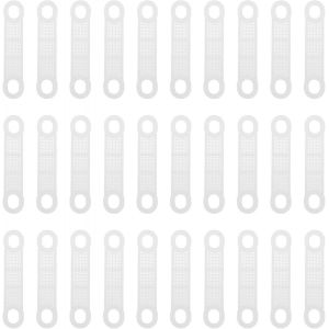 100 Pcs Anti-D&eacute;rapant Ruban Adh&eacute;sif Cintre Silicone Grip Ruban Transparent Cintre Poign&eacute;es Bandes Placard Accessoires Pour La Maison Chambre - Neuf