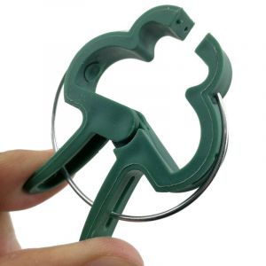 50 Plante Verte Clips Taille M - Aide à l'escalade de la croissance des plantes en spirale ou en bambou - Clips pour le jardinage et les jardins potagers - Neuf