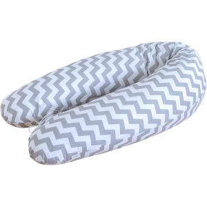 Coussin De Grossesse - Coussin D'allaitement 170 Cm - Coussin Pour Sommeil Lat&eacute;ral 100% Coton - Avec Housse Amovible - Coussin De Grossesse Pour Dormir (H&eacute;risson) - Neuf