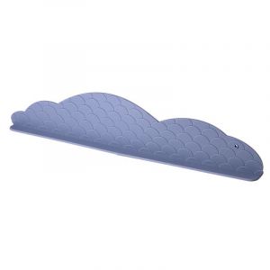 Hjlian Protection Anti-Eclaboussures En Silicone Pour Evier De Cuisine Avec Ventouse Pour Le Lavage De La Vaisselle, Bleu Et Violet - Neuf