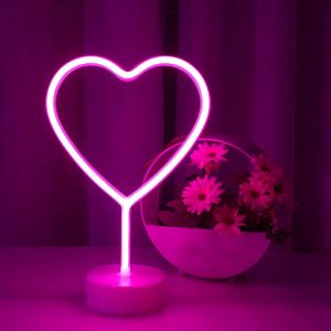 Eryi-Enseignes Au Néon Pour Chambre À Coucher Avec Base De Support, Batterie Ou Usb, Décoration Lumineuse Pour La Fête D`Anniversaire De Noël Salon Chambre À Coucher Table Enfants Cadeaux. - Neuf