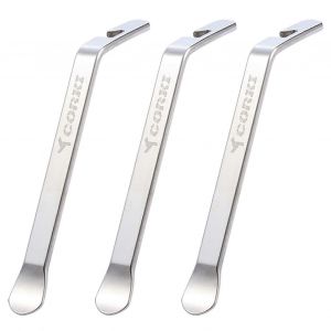 D&eacute;monte-Pneus De V&eacute;lo En Acier Inoxydable : Performance Antirouille, Conception Durable, Poign&eacute;e L&eacute;g&egrave;re Et Ergonomique - Neuf