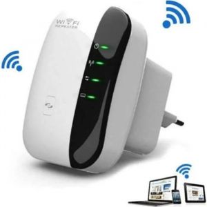 Amplificateur WiFi Repeteur Booster de signal sans fil WiFi extender 300M WLAN 802.11n/g/b - Neuf