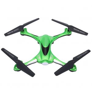 Drone Quadricoptere Etanche 2,4 Ghz, Telecommande, Retour Par Une Touche, Mode Sans Tete (Vert) - Neuf