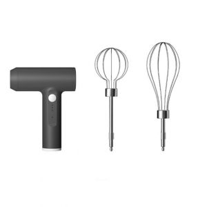Batteur Électrique Sans Fil, Batteur À Main Rechargeable Usb, 3 Vitesses, Turbo Boost Et Fouet Électrique, Batteur Portable, Batteur Électrique, Gâteaux, Gris - Neuf