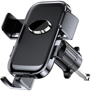 JGD-Support T&eacute;l&eacute;phone Voiture,Porte Telephone Voiture Ventilation[Clip Am&eacute;lior&eacute;&Rotation 360&deg;& Un Bouton de Lib&eacute;ration] Compatible avec Smartphone/GPS 4,0''-7,0 - Neuf