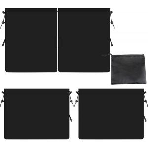 Kalanka-Pare-Soleils Amovibles Pour Fen&ecirc;tre De Voiture Rideau Voiture Occultant Et Opaque Protection Solaire Et Uv - Neuf