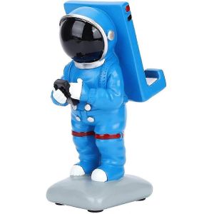 Support De T&eacute;l&eacute;phone Astronaute Pour Bureau,Organisateur Sur Le Th&egrave;me De L'espace Avec Design Novateur - D&eacute;coration De Table De Bureau &Agrave; Domicile - Neuf
