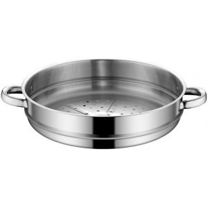 Subzonal-Contenants De Fruits Panier &Agrave; Vapeur Marmites &Agrave; Vapeur 32cm En Acier Inoxydable Marmite &Agrave; Vapeur Ustensiles De Cuisine Marmite Pour Boulette Stock Sauce Nourriture - Neuf