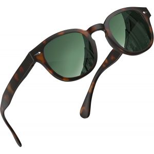 Kathlelxh-¿ Lunettes De Soleil Rondes Classiques Polarisées Pour Femmes Et Hommes, Style Vintage, Monture Rétro Légère[H748] - Neuf