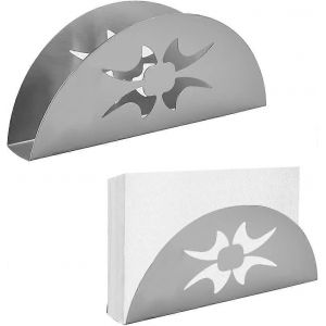 2 PCS Porte-serviette Porte-serviette en acier inoxydable Secteur Porte-mouchoirs creux Porte-mouchoirs pour la maison,le restaurant,l'hôtel,le bar,la fête - Neuf