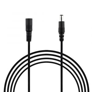 Câble D'Extension Adaptateur D'Alimentation Cc 12V 5.5X2.1Mm,Cordon D'Alimentation Mâle Femelle,Fil D'Extension 1M 2M 3M 5M 10M Pour Routeur De Caméra De Vidéosurveillance.1M Black. - Neuf