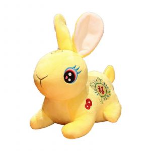 Poupee lapin douce du Nouvel An 2023, decorations decoratives pour le Nouvel An chinois - Neuf