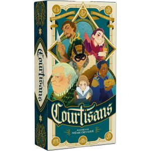 Courtisans - Jeu De Cartes Et De Bluff - 8 Ans Et Plus - Id&eacute;al Entre Amis Et En Famille - Jeu De Soci&eacute;t&eacute; - Tactique - Intrigue - Catch Up Games[Z119] - Neuf