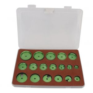 18pcs En Aluminium Montre Capsulage Machine Matrices Montre Arrière Couverture Presse Machine Accessoire - Neuf